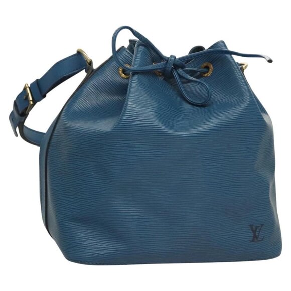LOUIS VUITTON Epi Petit Noe Shoulder Bag Blue - Picture 1 of 16